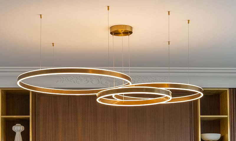 Elegant chandelier light fixture